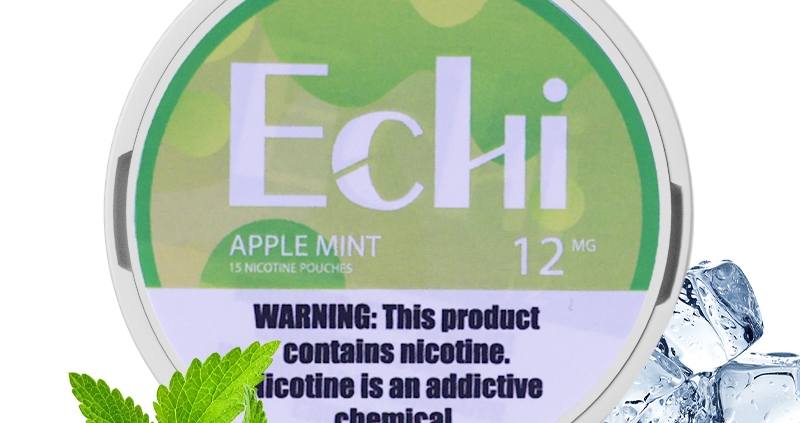 Echi Apple Mint Nicotine Pouches